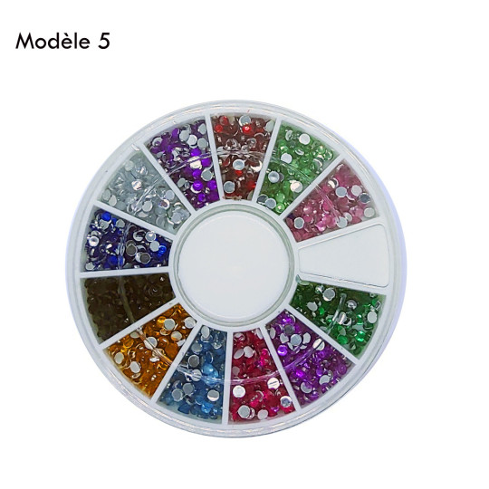 Carrousel Strass Nail Art Décoration Pour Ongles Manucure Originale