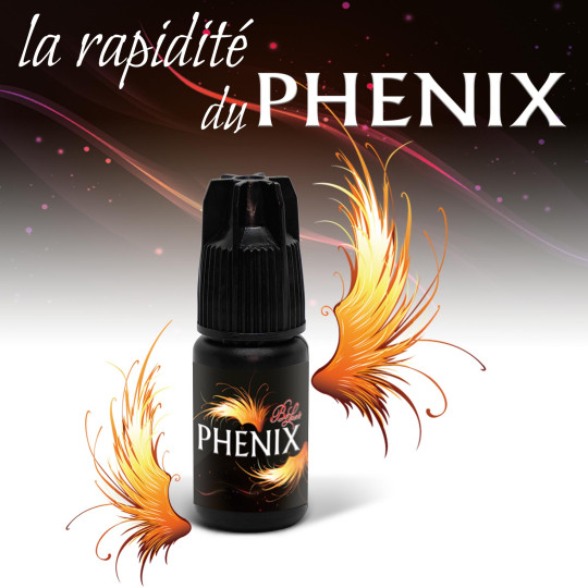 Colle Phénix pour Extension de Cils ultra longue tenue, la plus rapide avec séchage instantanée, très résistante à l'humidité