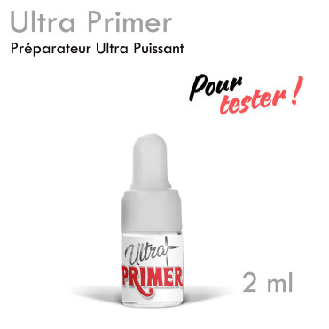 Ultra Primer format échantillon, préparateur ultra puissant pour augmenter la rétention de votre pose d'Extension de Cil