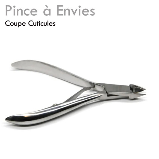 Pince à Envies, Coupe Cuticules Inox, Manucure professionnelle