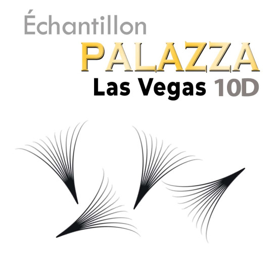 Échantillon de Cils, Découvrez les bouquets préfaits Palazza Las Vegas pour extensions