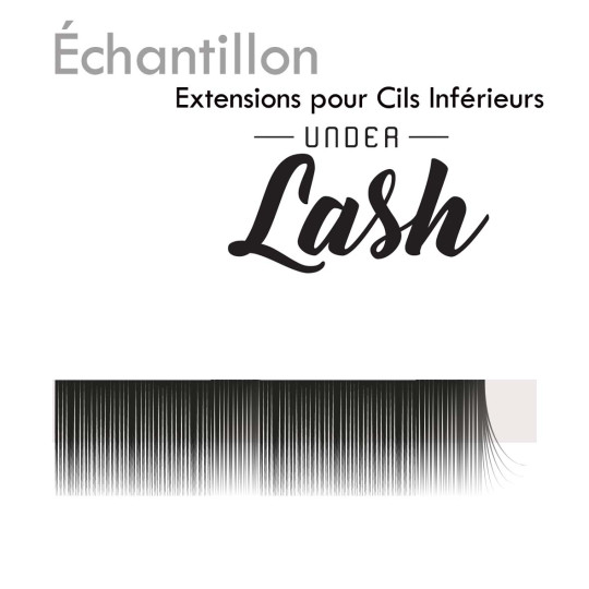 Échantillon de Cils, Découvrez les UnderLash pour Cils Inférieurs