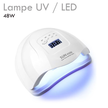 Lampe Manucure UV et LED. Minuterie automatique et détecteur de présence