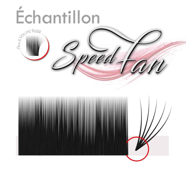 Échantillon de Cils, Découvrez les Speed Fan pour Extension Cil à Cil