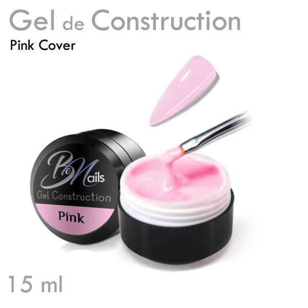 Gel de Construction - Builder Gel  Pink  Camouflage Naturel UV / Led idéal Modelage Rallonge Chablon - Boomer