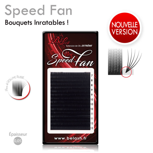 Extensions de Cils Speed Fan pour des Bouquets Volume Russe Inratables !