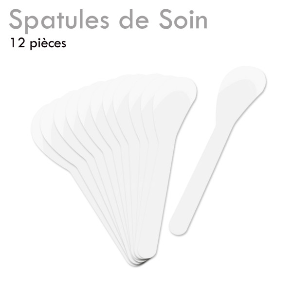 Spatule plastique pour épilation, crème et beurre, idéal cosmétiques